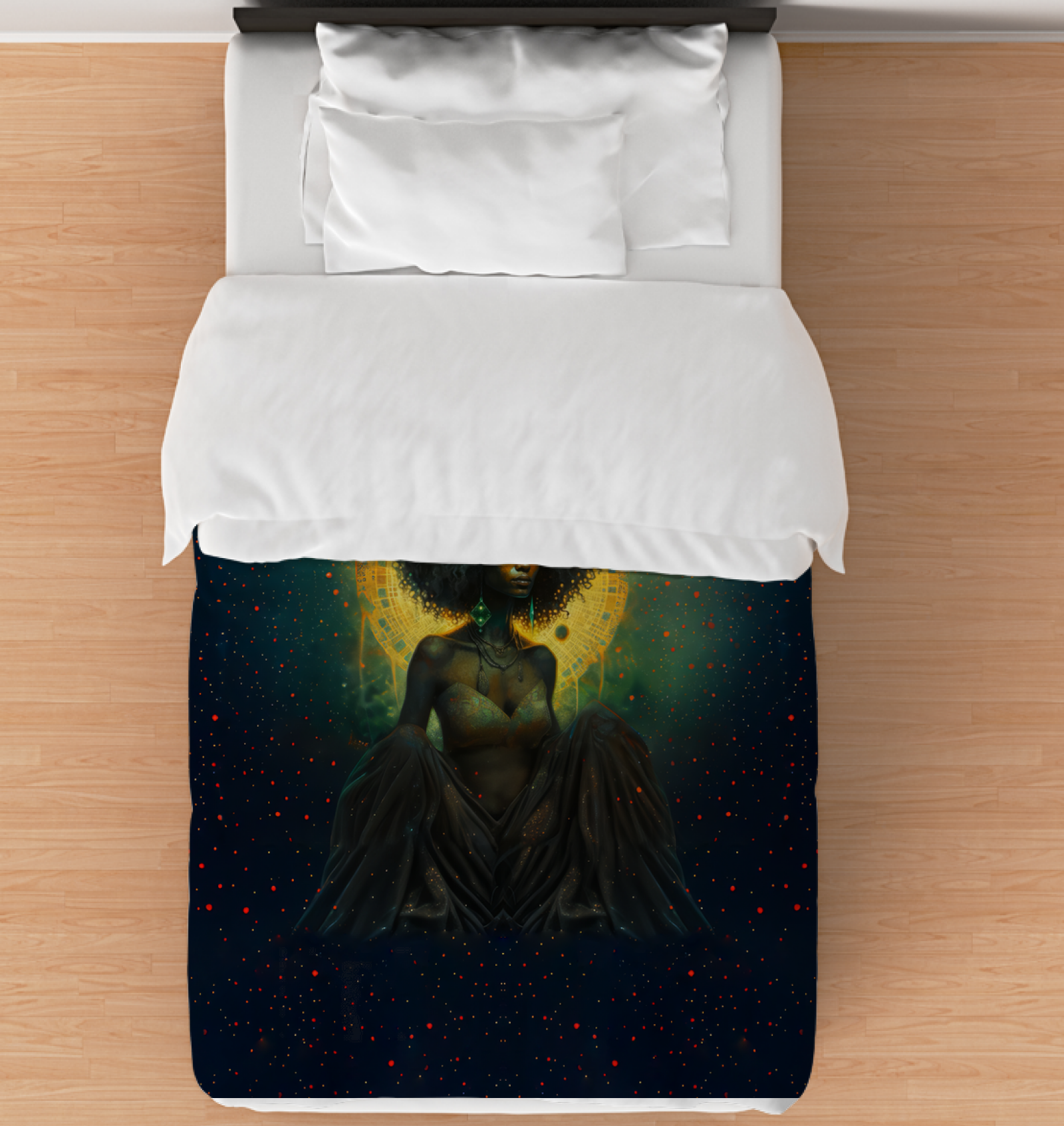 Luxurious Ethereal Essence Duvet Cover