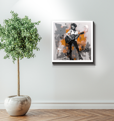 Elegance in Simplicity Minimalist Abstract Wrapped Canvas