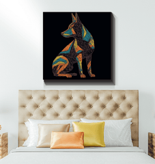 Elegant Borzoi Forest Whisper - Beyond T-shirts