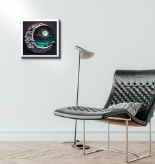 Interstellar beauty captured on wrapped canvas.