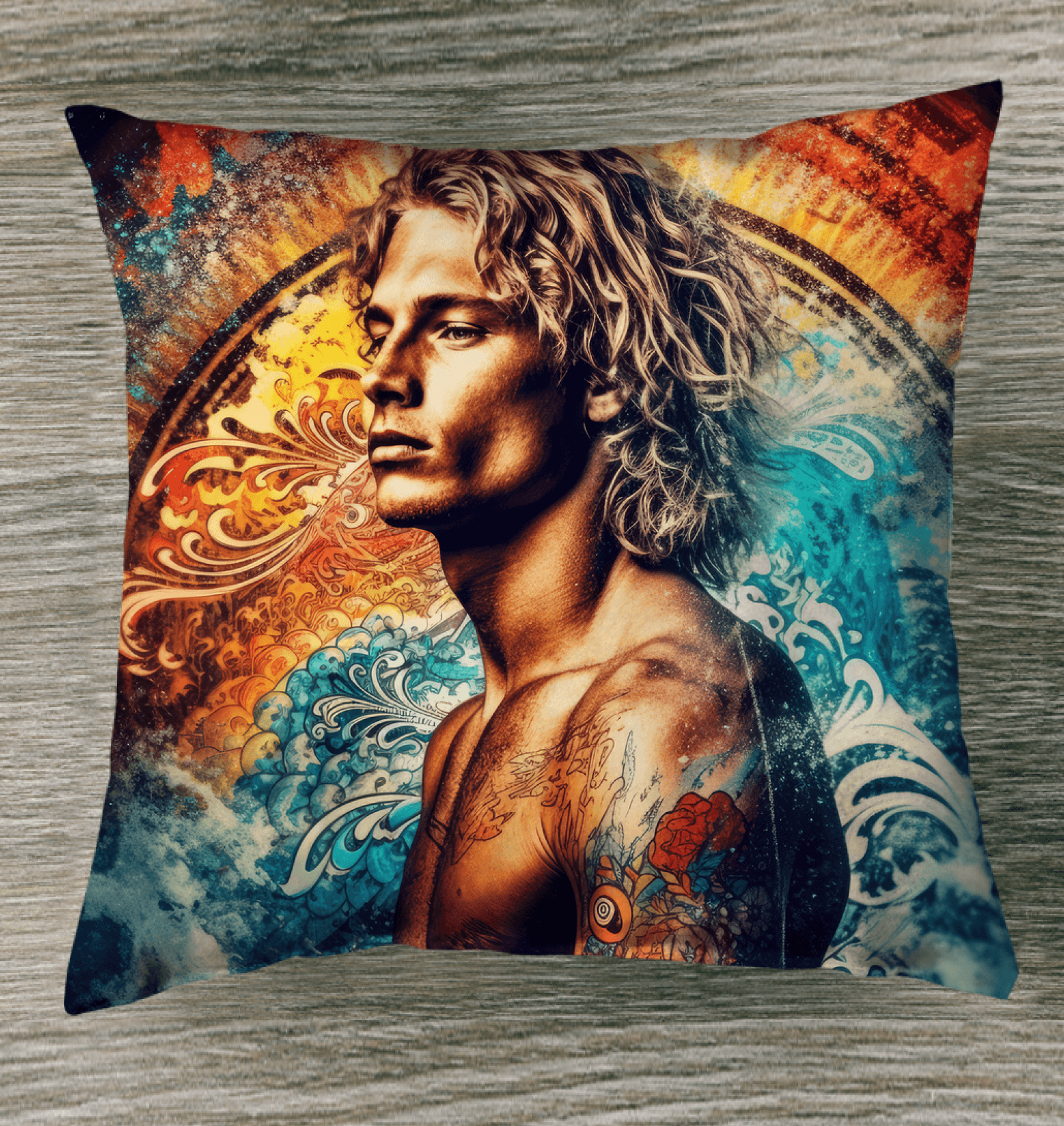 Surfer's Connection Indoor Pillow - Beyond T-shirts