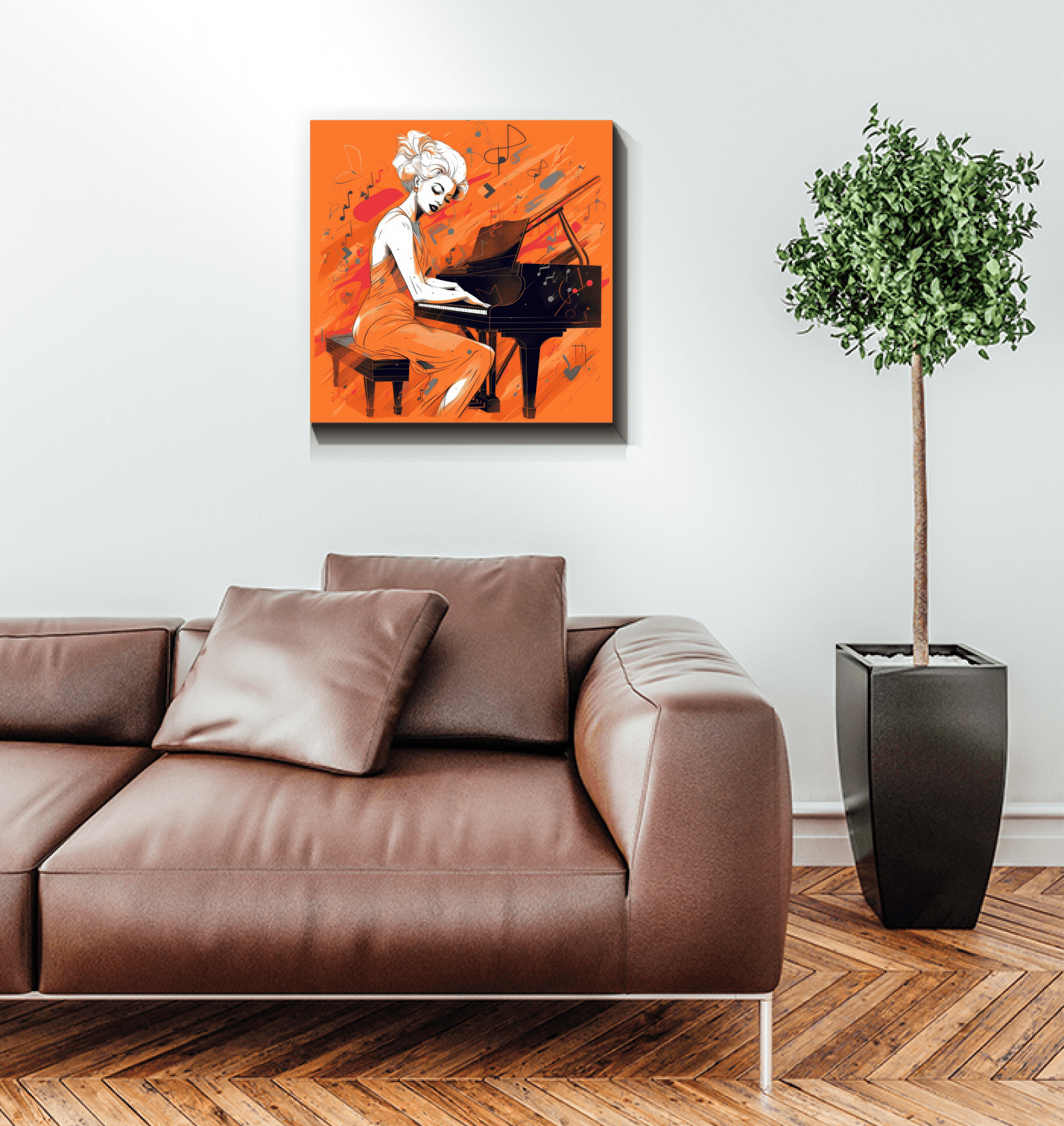 Harmony Of Style Canvas Art - Beyond T-shirts