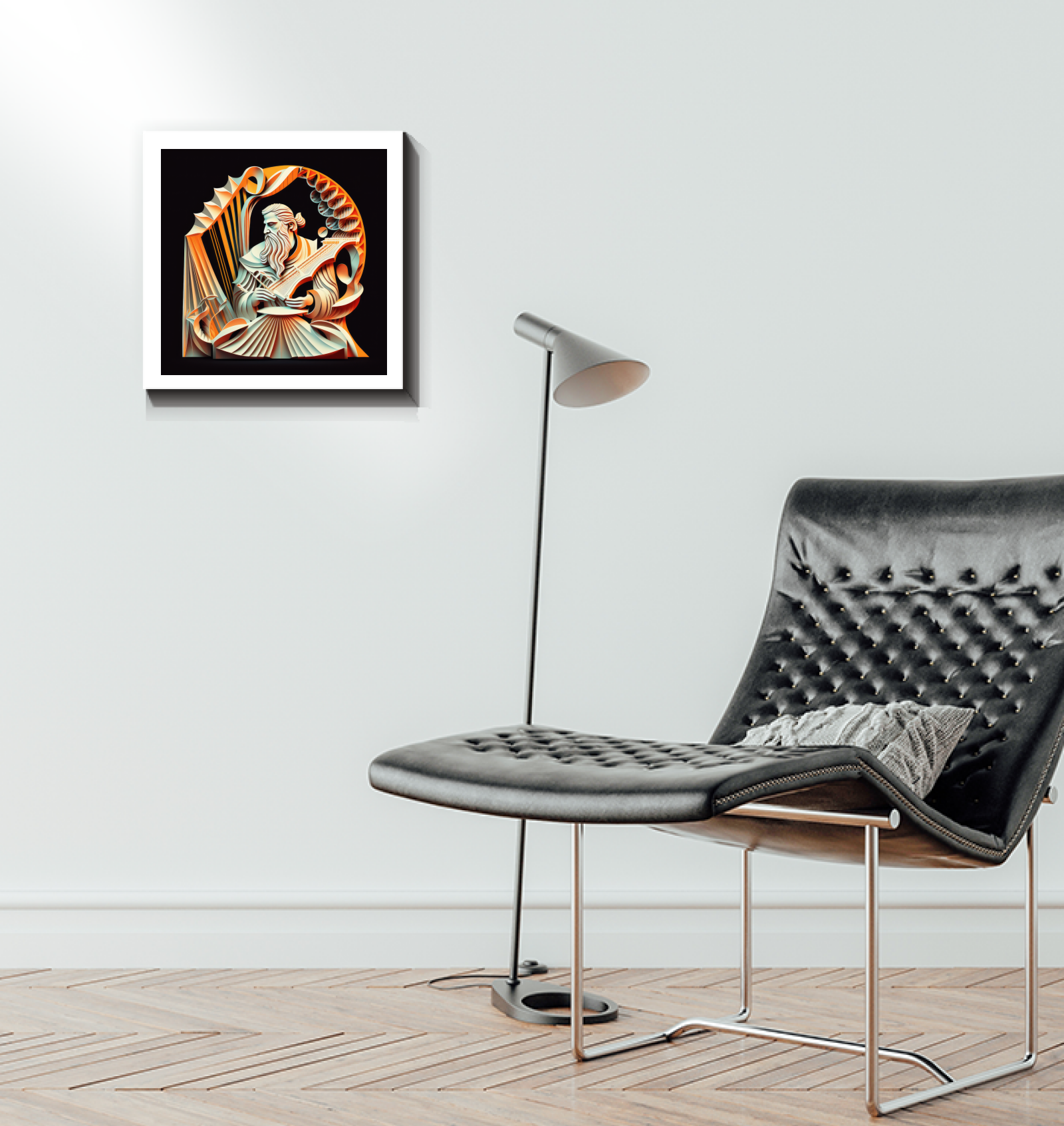 Colorful Soul Train Groove canvas print