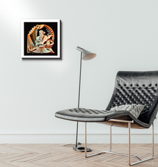 Colorful Soul Train Groove canvas print