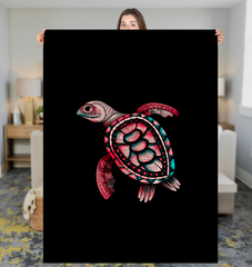 Tranquil Tortoise Cozy Blanket