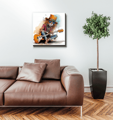 Harmonious Hoots Caricature Canvas - Beyond T-shirts