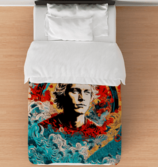 Surfing Serenity Bed Comforter - Beyond T-shirts