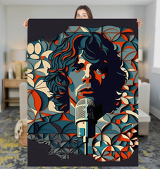 Symphonic Beauty Sherpa Blanket