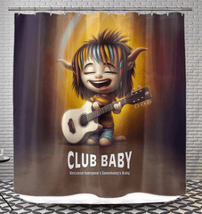 CB3-106 Shower Curtain Bathroom Decor