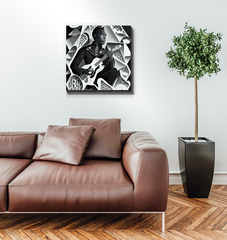 Jazz Sax Serenade Wrapped Canvas