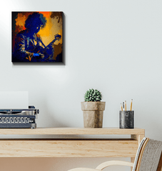 Saxophone Serenity Wall Art - Beyond T-shirts