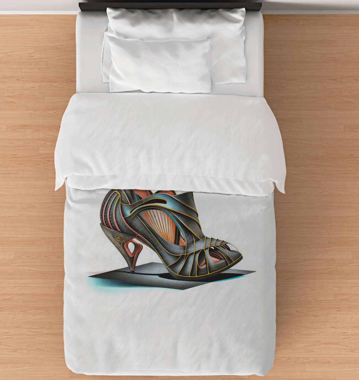 Futuristic Shoe Fantasy Comforter - Beyond T-shirts