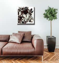 Note Nirvana Wrapped Canvas