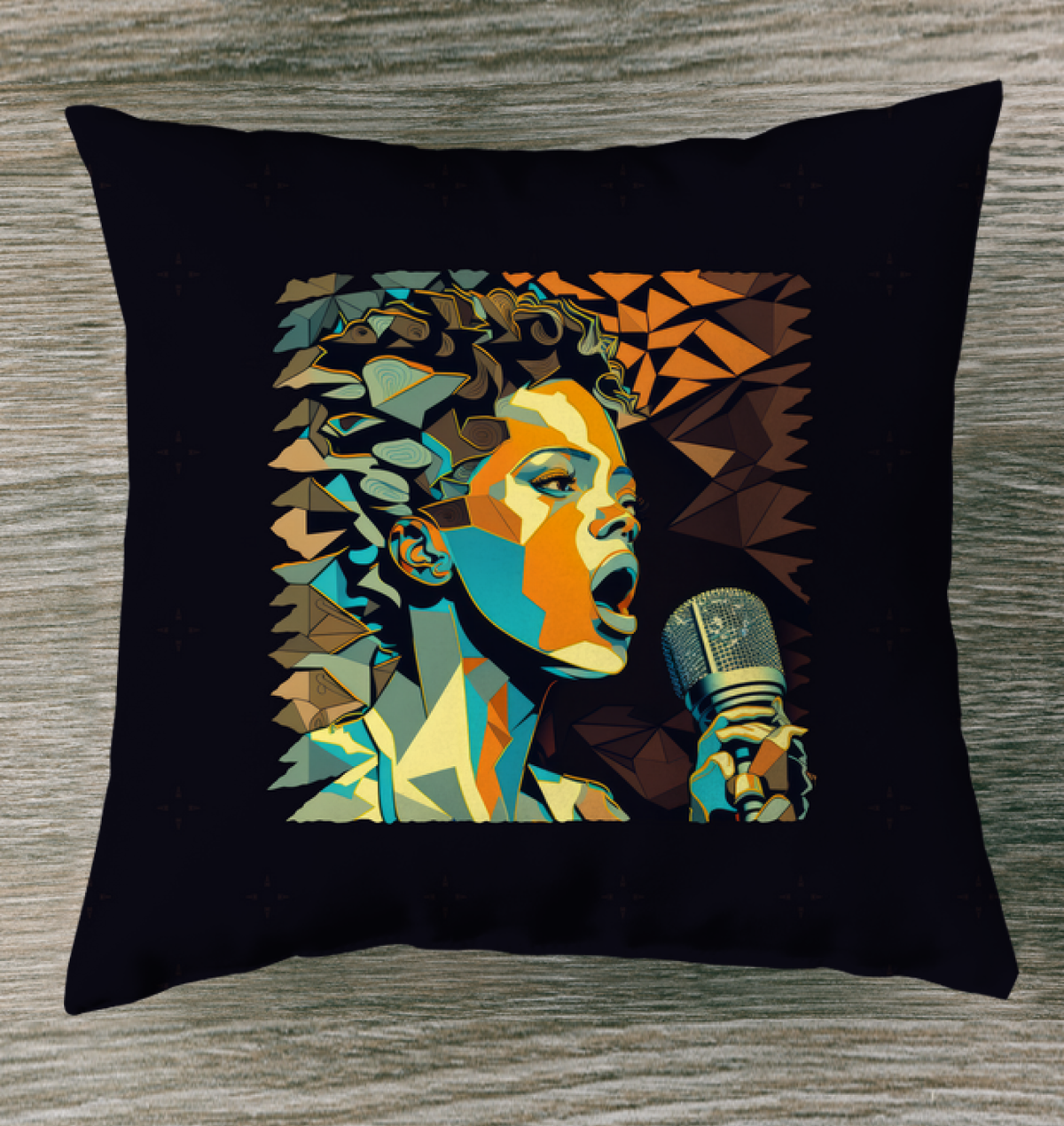 Melodic Muse Indoor Pillow
