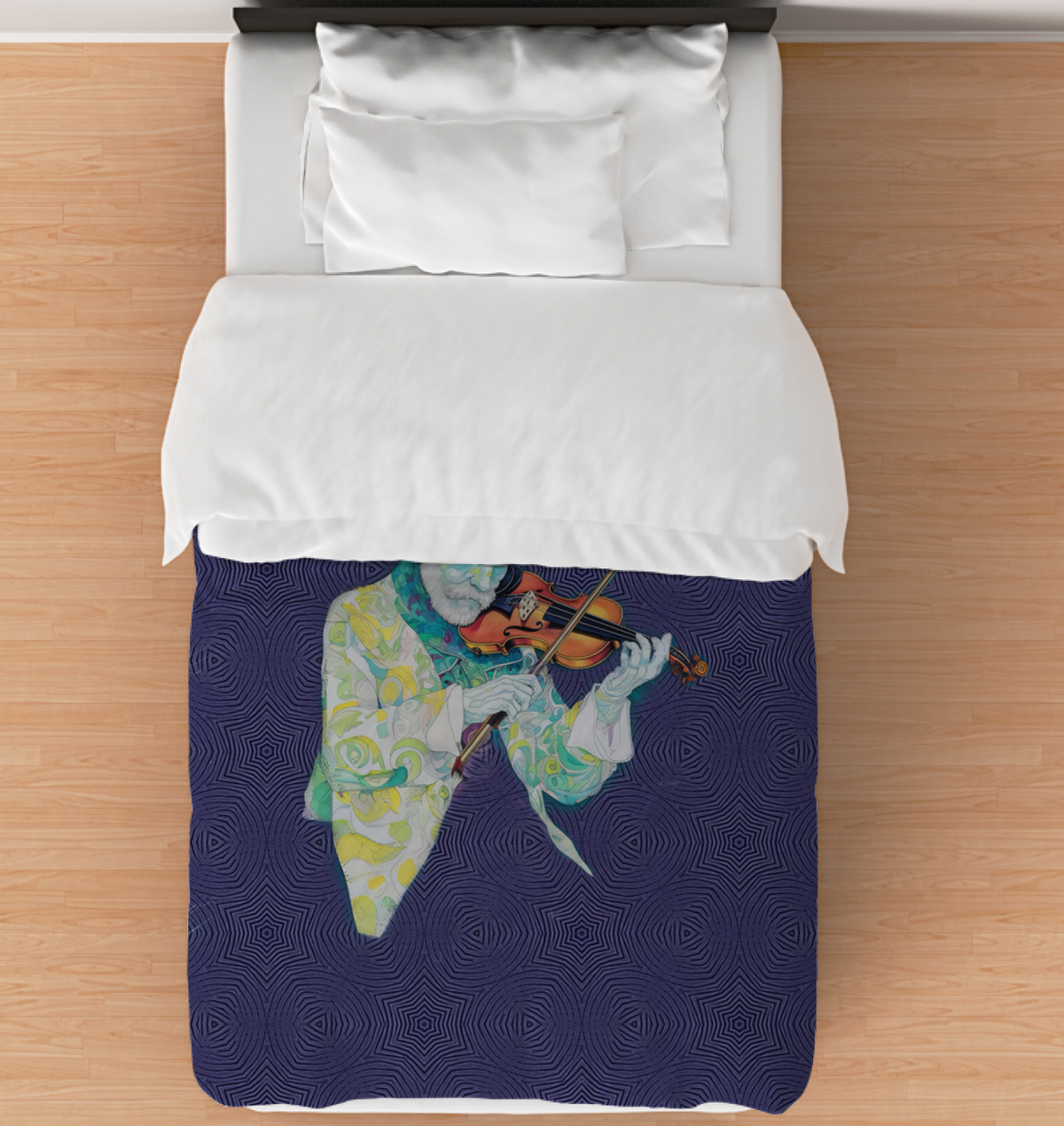 Whimsical Garden Duvet Cover - Floral Bliss