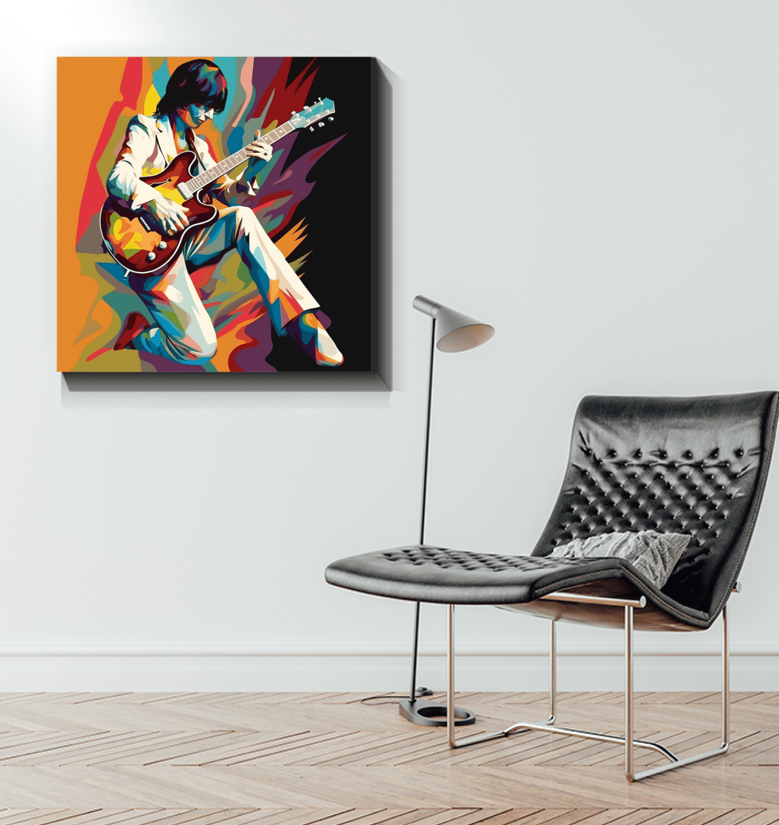 Runway Fusion All-Over Print Wrapped Canvas - Beyond T-shirts