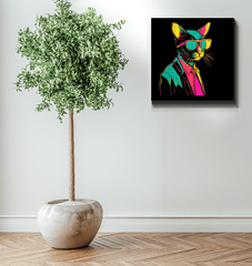 Graceful Curiosity Canvas Art - Beyond T-shirts