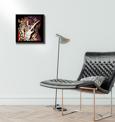 Rhythmic Radiance Wrapped Canvas