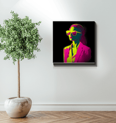 Glamour in Style Canvas Art - Beyond T-shirts