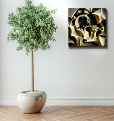 Vibrato Vistas Wrapped Canvas