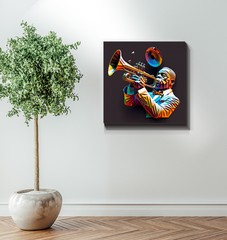 Punk's Not Dead Wrapped Canvas