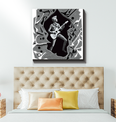 Country Countryside Wrapped Canvas