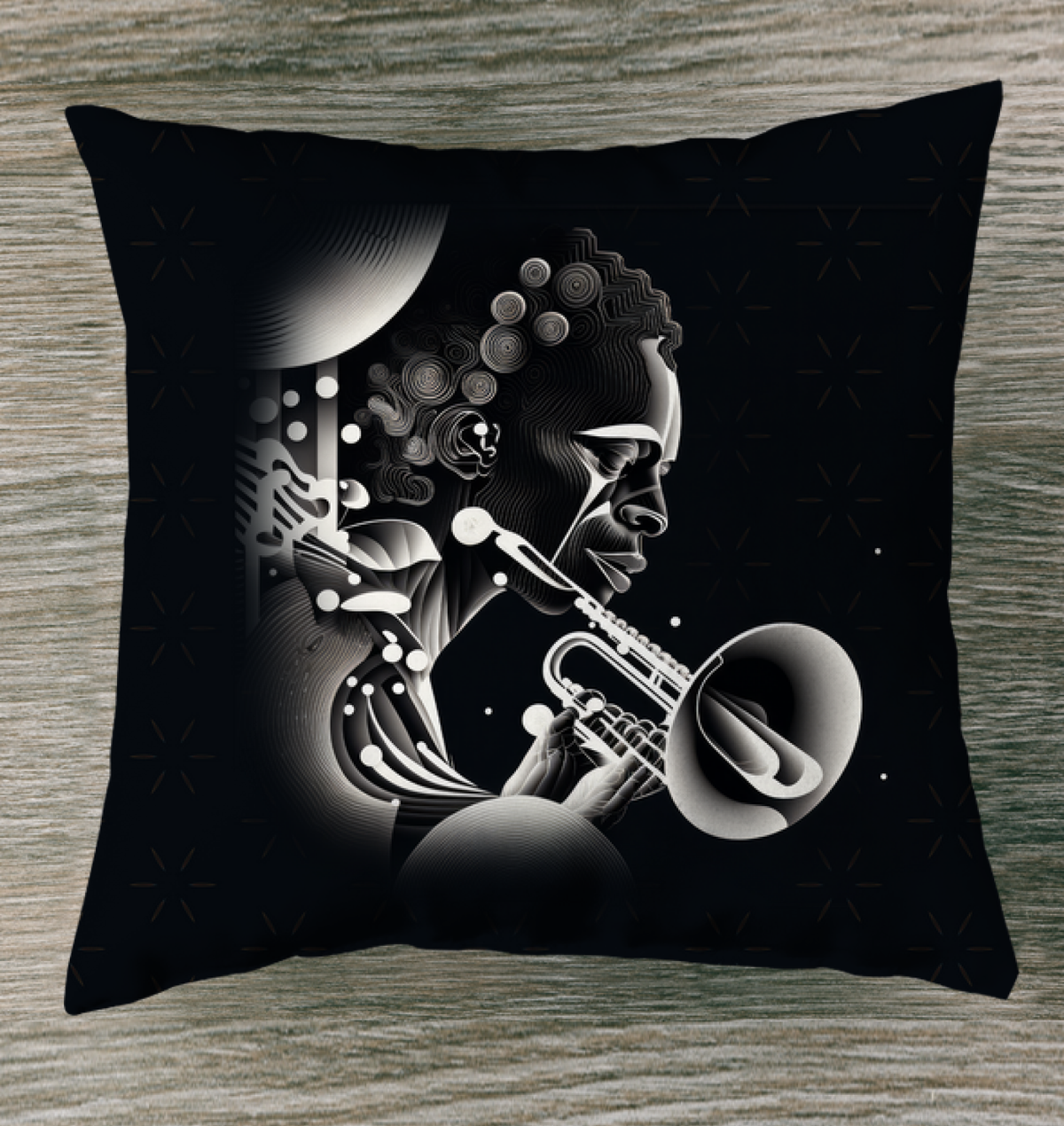 Hip-Hop Harmony Indoor Pillow