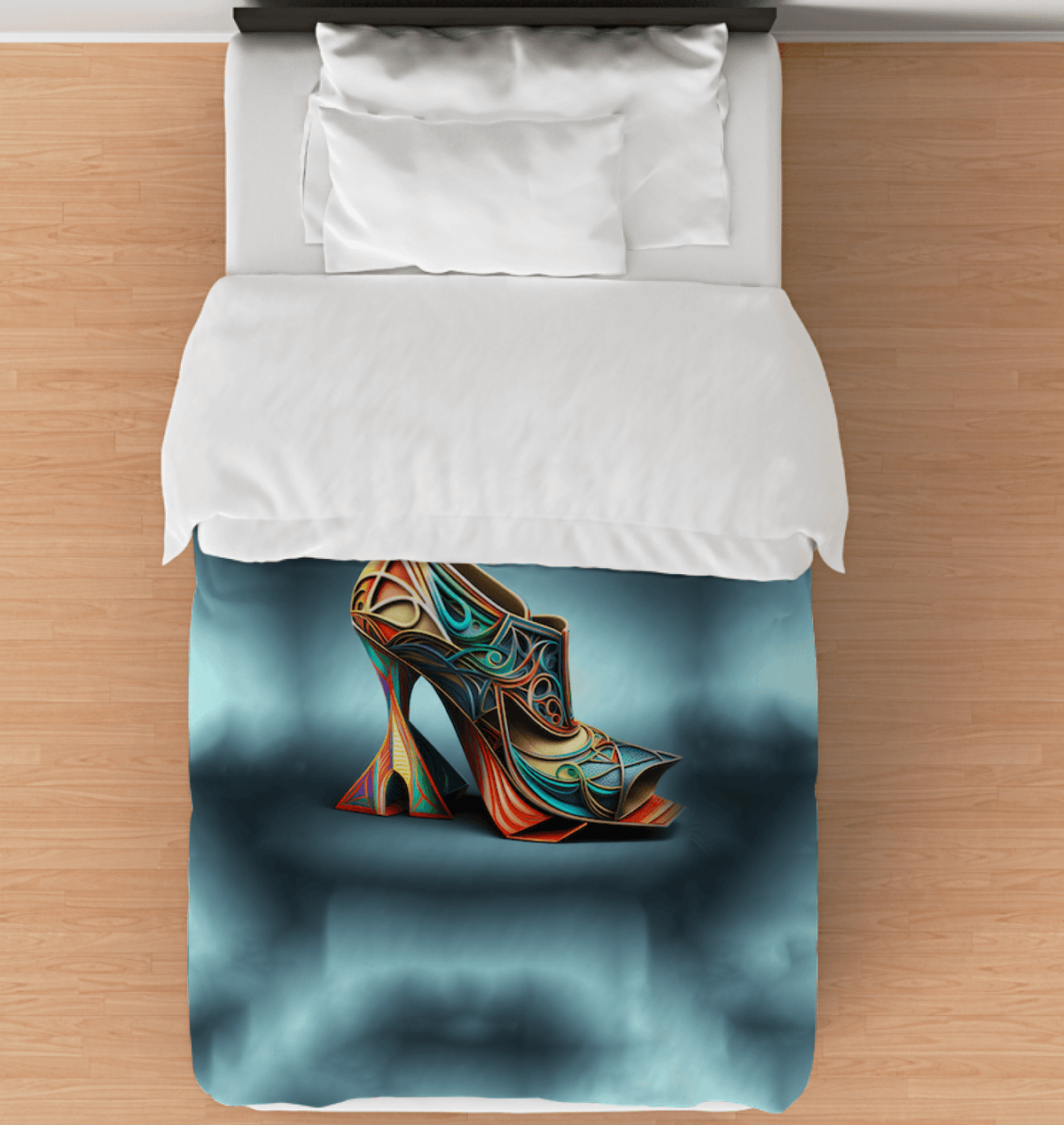 Space-Age Footwear Comforter Retreat - Beyond T-shirts