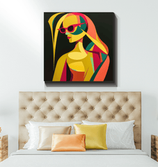 Runway Glamour Fashion Canvas - Beyond T-shirts