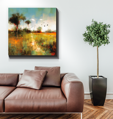 Mountain Vista Wrapped Canvas