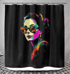 Runway Reverie Shower Curtain - Beyond T-shirts