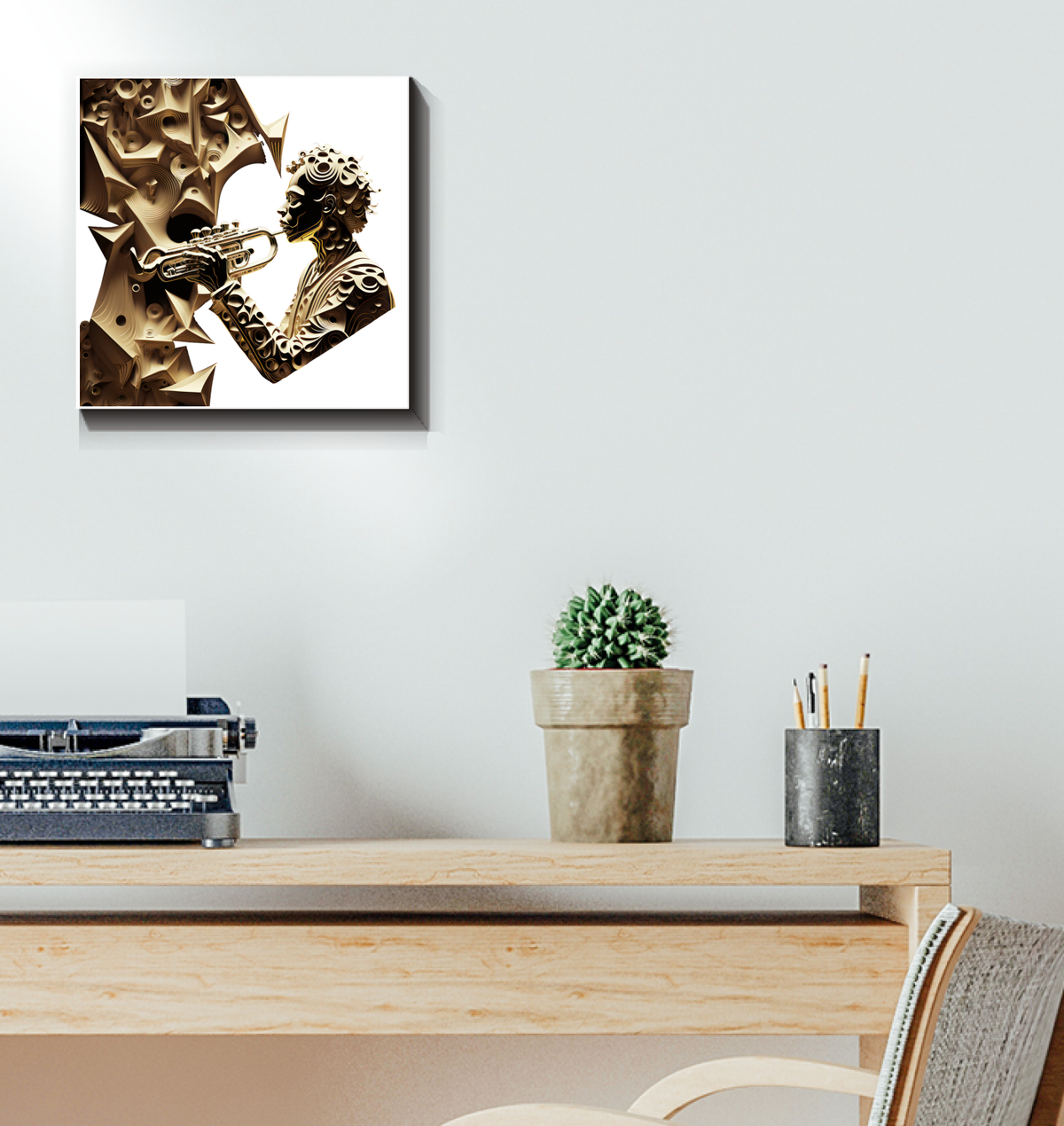 Crescendo Charms Wrapped Canvas