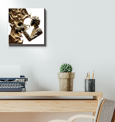 Crescendo Charms Wrapped Canvas