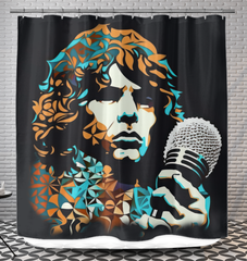 Choral Elegance Shower Curtain