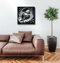 Lyrical Landscape Wrapped Canvas