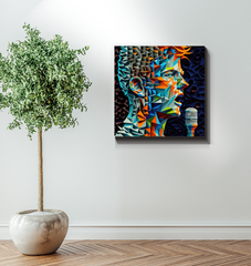 Jazz Journey Wrapped Canvas