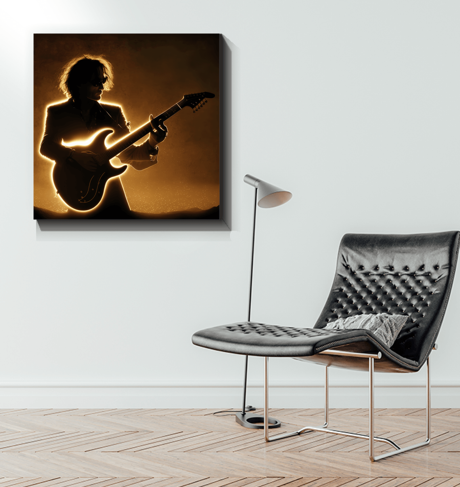 Vinyl Revival - Retro Music Canvas Print - Beyond T-shirts