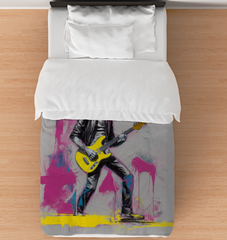 Elegance in Simplicity Abstract Duvet Cover