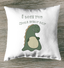 I Love You Everyday Indoor Pillow