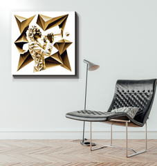 Vibrant Vibes Wrapped Canvas