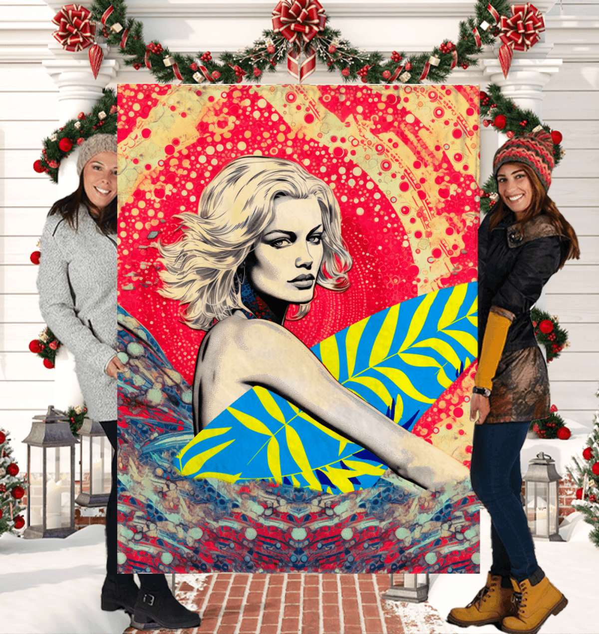 Wave Whisperer Sherpa Blanket - Beyond T-shirts