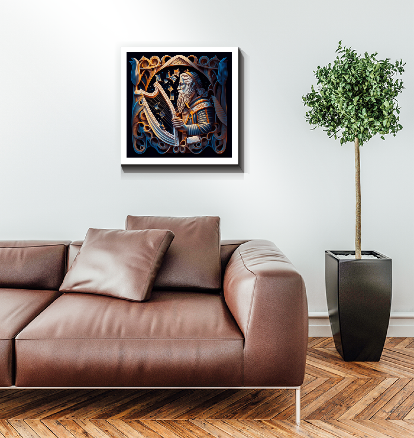 1920s Swing Dance Scene on High-Quality Canvas Print