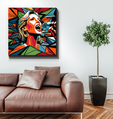 R&B Rhythms Wrapped Canvas