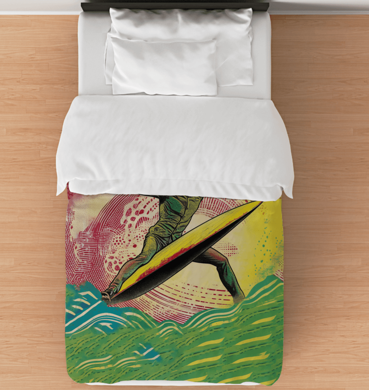 Surfing 1 09 Duvet Cover - Beyond T-shirts