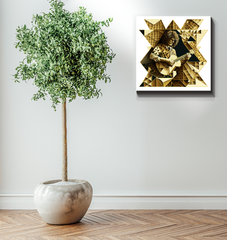 Treble Trails Wrapped Canvas