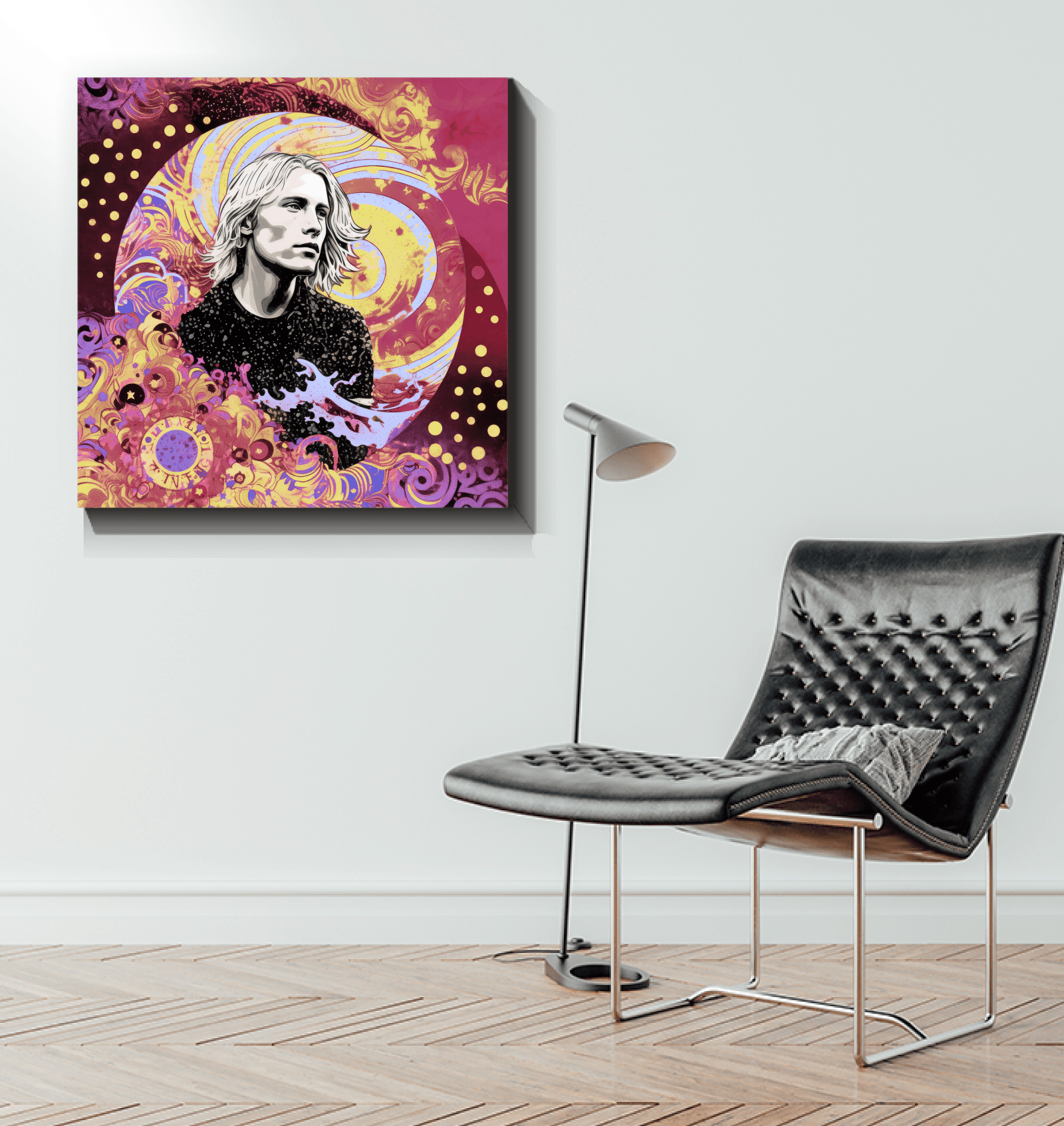 Surfing Vitality Canvas Print - Beyond T-shirts