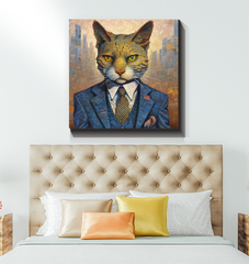 Feline Fancy Canvas