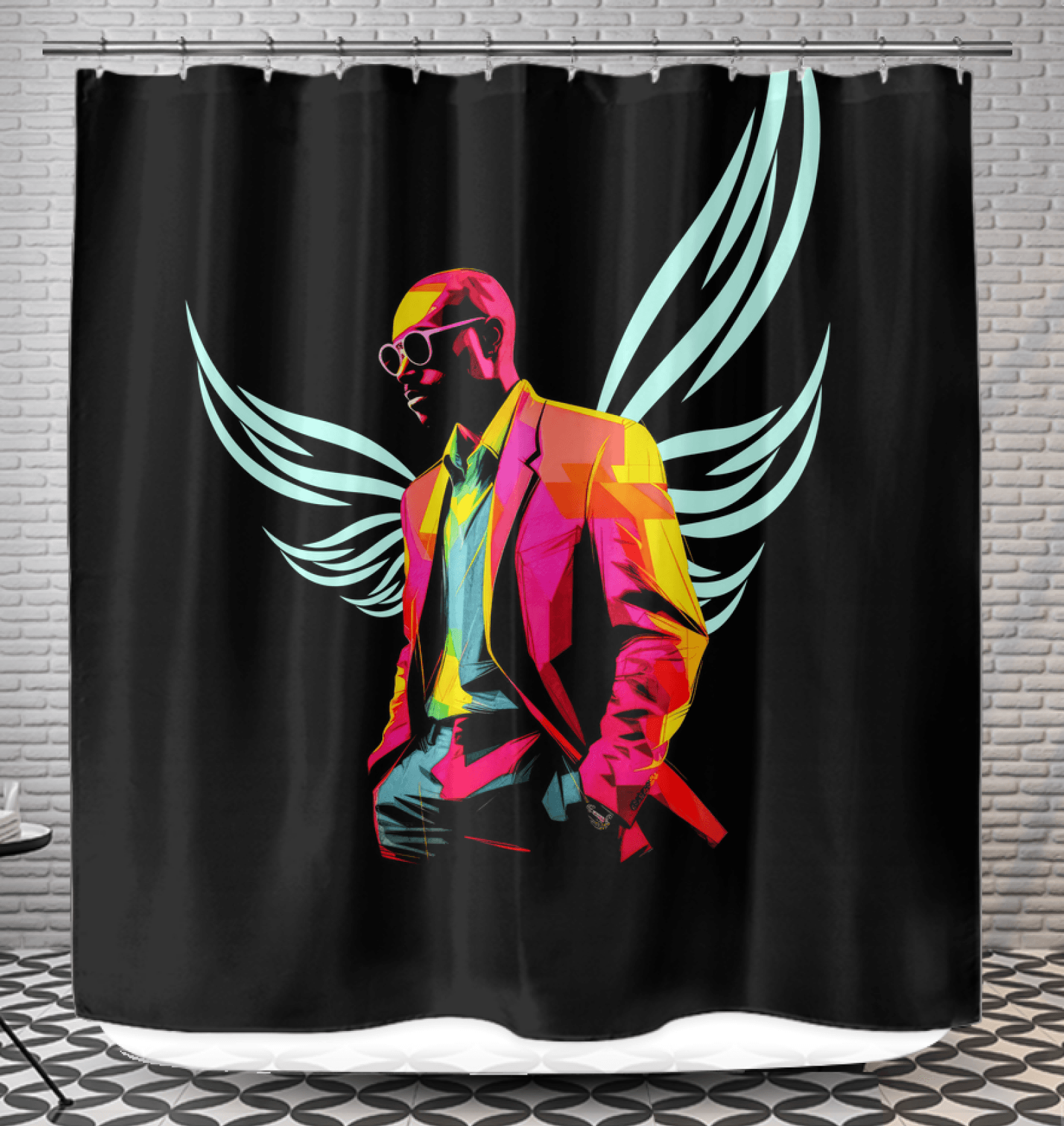 Runway Ready Shower Curtain - Beyond T-shirts