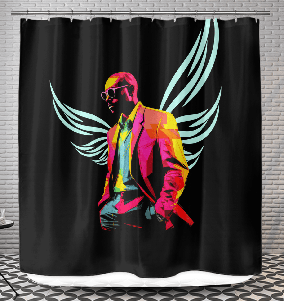 Runway Ready Shower Curtain - Beyond T-shirts