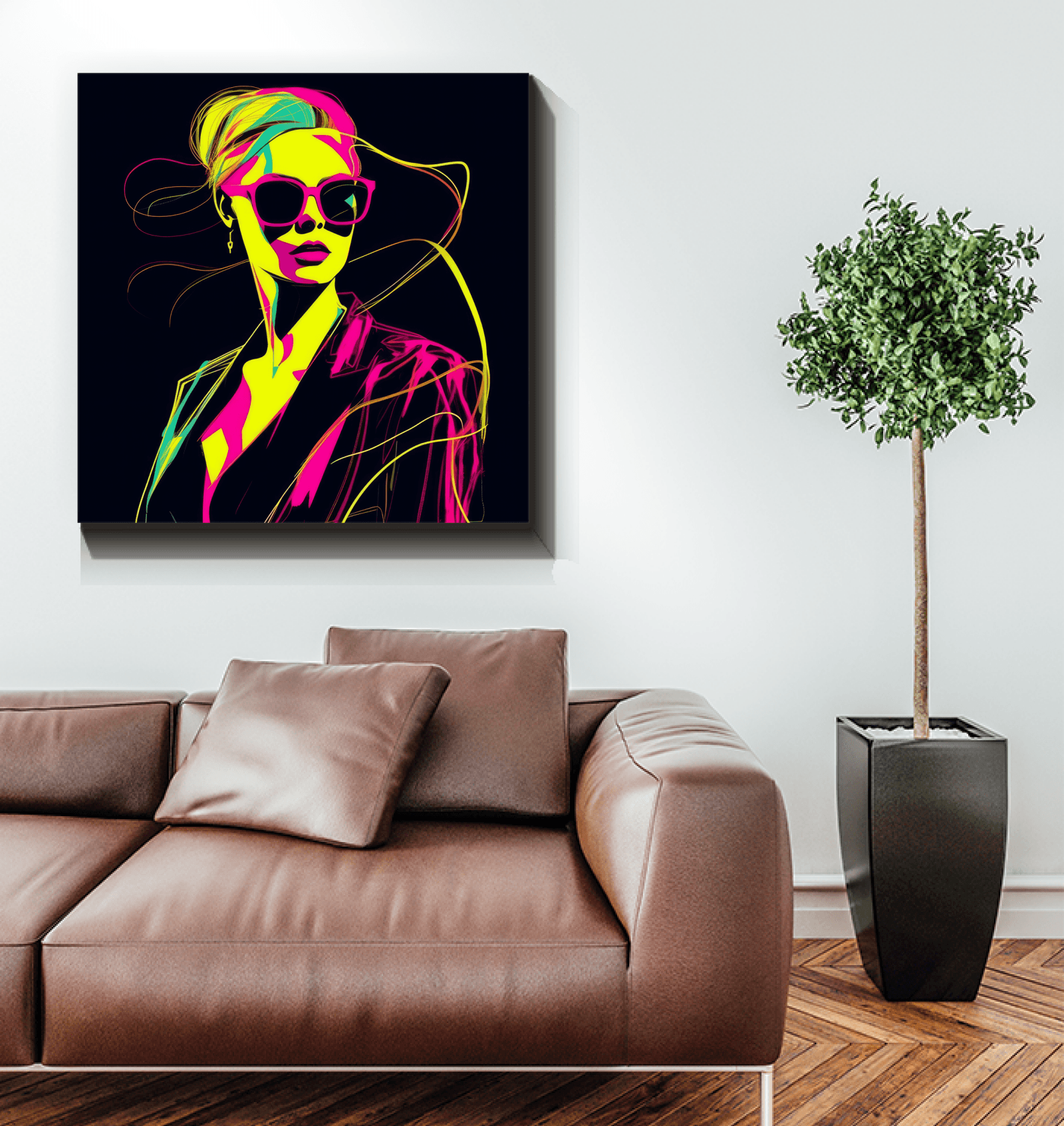 Runway Reverie Fashion Canvas Art - Beyond T-shirts